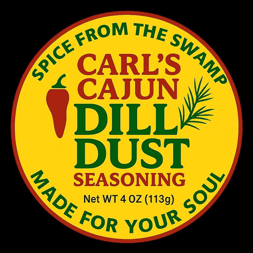 Fish and Cajun Seasoning Combo | Southern Spice Blends for Seafood, Chicken, Veggies & Grilling