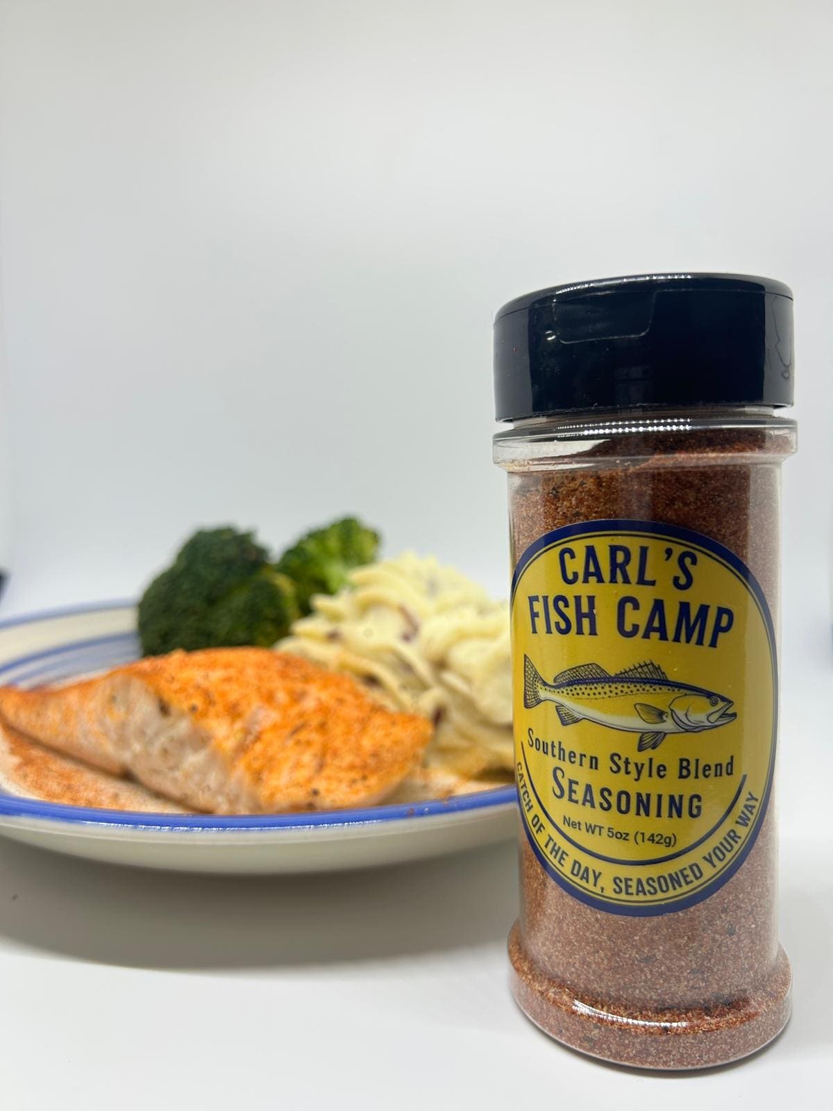 Fish and Cajun Seasoning Combo | Southern Spice Blends for Seafood, Chicken, Veggies & Grilling