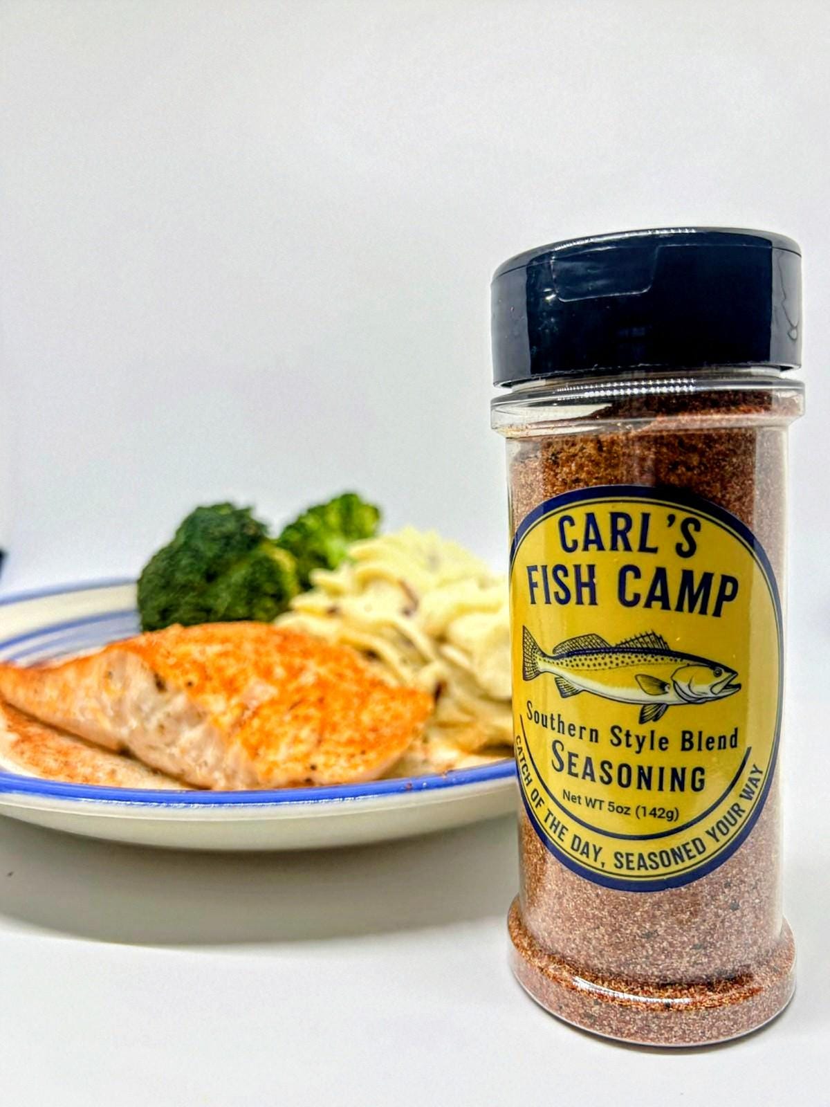 BBQ Rub + Cajun Dill + Fish Seasoning Trio | Bold Flavor Variety Pack | Grill, Smoke, Fry, Roast | All-Purpose Spice Blend Southern Sampler