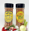 Fish and Cajun Seasoning Combo | Southern Spice Blends for Seafood, Chicken, Veggies & Grilling