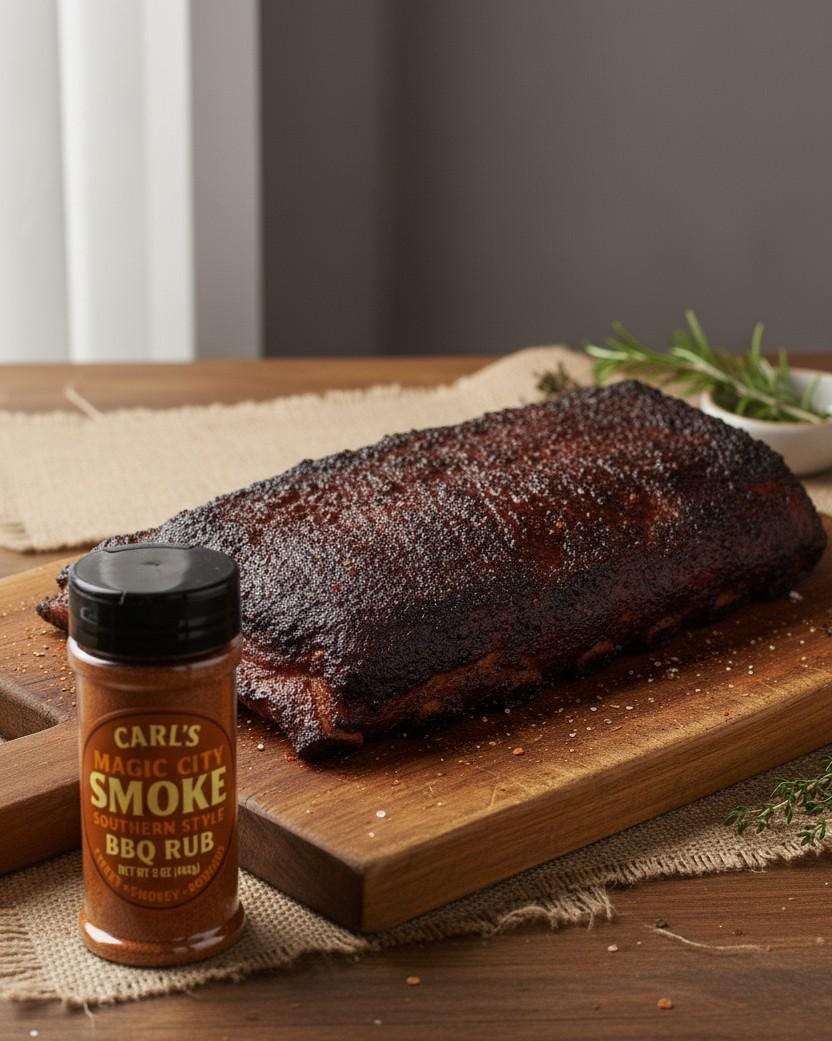 3pk BBQ Rub Sweet Smoky All Purpose Seasoning - Handmade Small-batch - Southern Style - Great for Pork, Chicken, Brisket, Burgers - 5oz